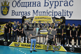 Бургас - волейбол - Нефтохимик - Хебър - финал