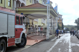 Царево - плаж Нестинарка - обилни дъждове - щети