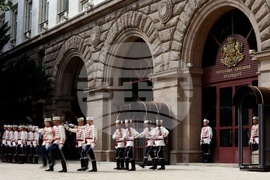 Тържествена смяна на почетния гвардейски караул