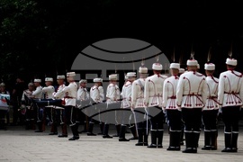 Тържествена смяна на почетния гвардейски караул