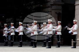 Тържествена смяна на почетния гвардейски караул