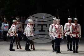 Тържествена смяна на почетния гвардейски караул