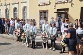 Видин - Съединение - честване - паметник на Скърбящия воин