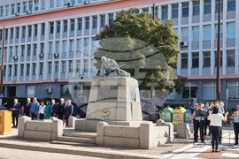 Видин - Съединение - честване - паметник на Скърбящия воин