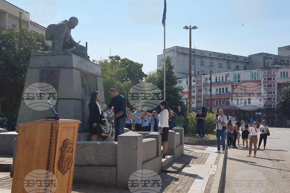 Видин - Съединение - честване - паметник на Скърбящия воин