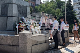 Видин - Съединение - честване - паметник на Скърбящия воин