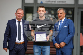 Благоевград - таекуон-до ITF - шампиони - посрещане