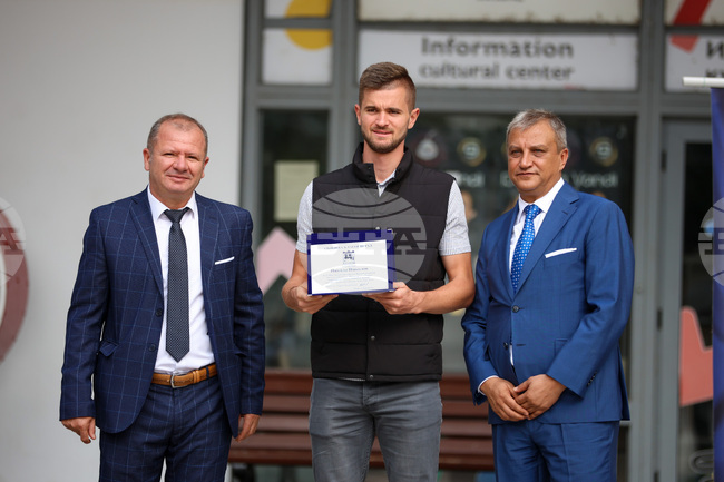 Благоевград - таекуон-до ITF - шампиони - посрещане