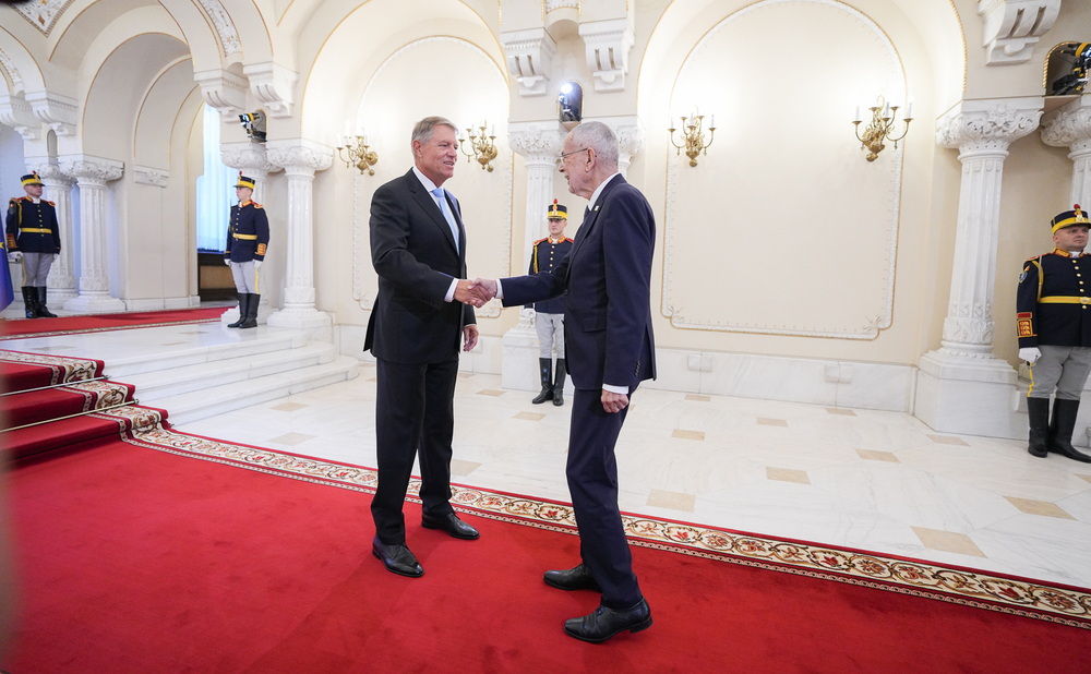 Румъния - Клаус Йоханис - Александър Ван дер Белен - среща