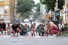 Пътен инцидент - загинало дете - протест
