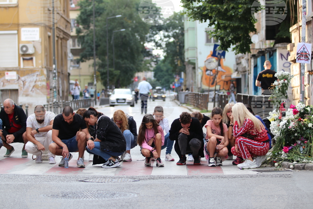 Пътен инцидент - загинало дете - протест