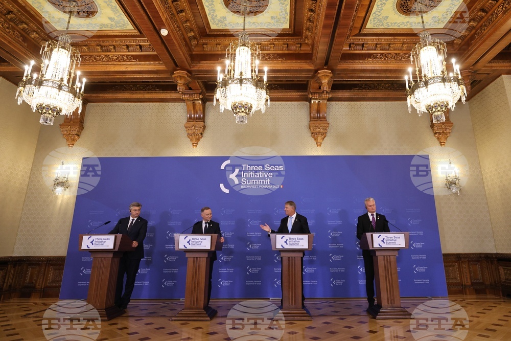 Румъния - среща на върха на инициативата "Три морета" - пресконференция