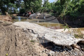 Varvara - floods - material damages