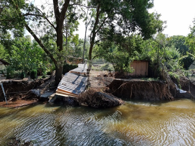 Village of Varvara - rains - floods - damages