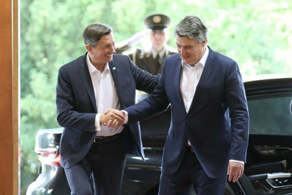 Президентите на Словения и Хърватия обсъдиха ситуацията в Европа и региона
