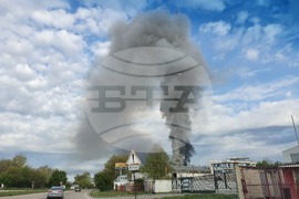 Варна - пожар в пункт за отпадъци