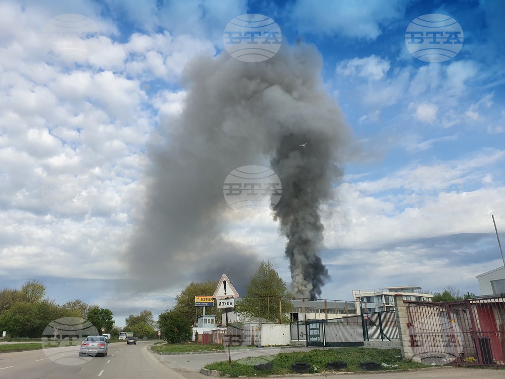 Варна - пожар в пункт за отпадъци