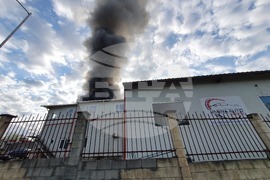 Варна - пожар в пункт за отпадъци
