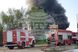 Варна - пожар в пункт за отпадъци