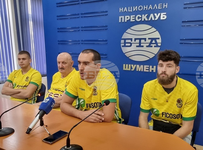 Национален пресклуб на БТА Шумен - Национална баскетболна лига - пресконференция