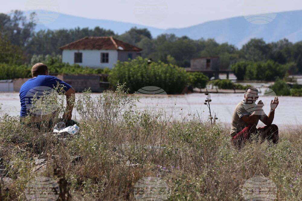 Гърция - Лариса - наводнение