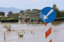 Гърция - Лариса - наводнение