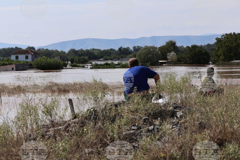 Гърция - Лариса - наводнение