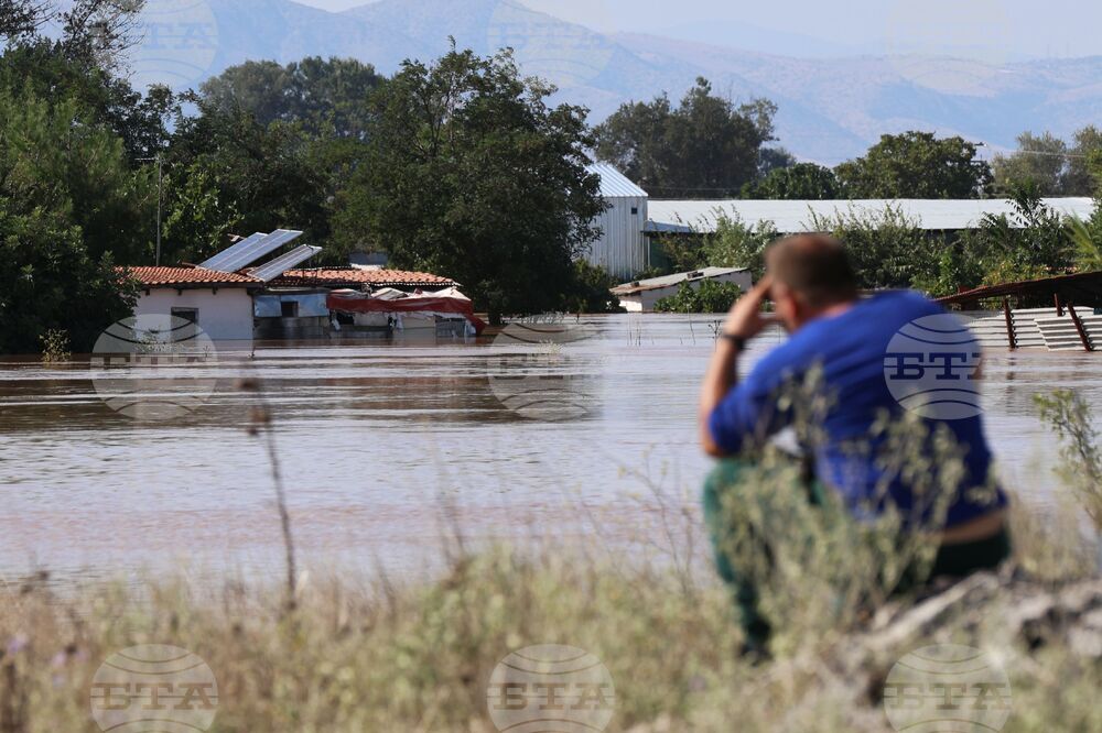 Гърция - Лариса - наводнение