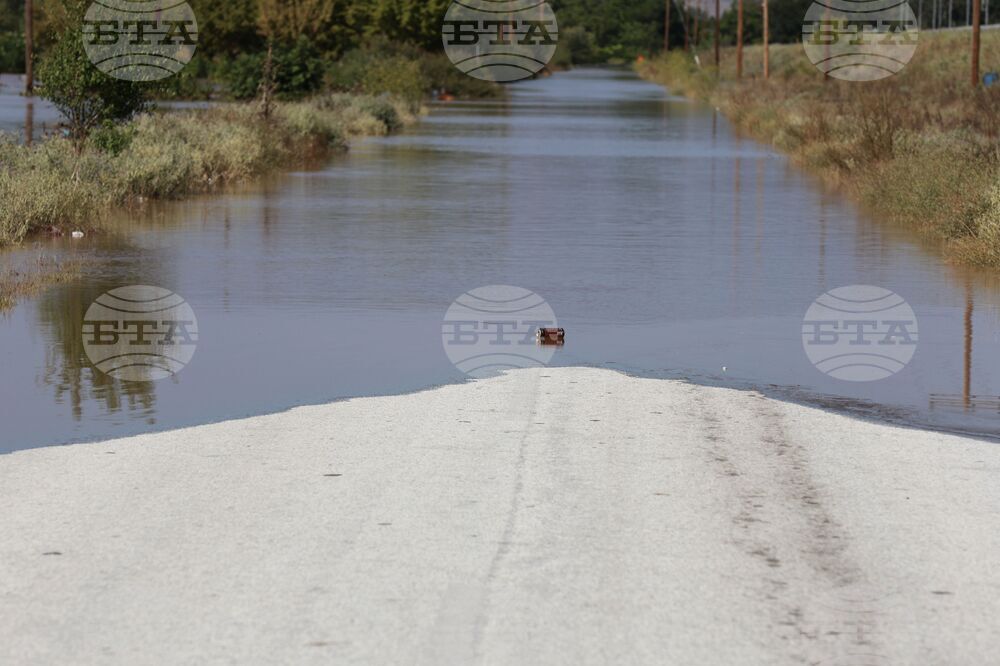 Гърция - Лариса - наводнение