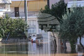 Гърция - Лариса - наводнение