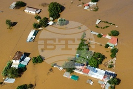 Гърция - Лариса - наводнение