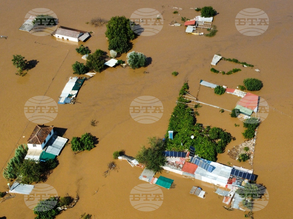 Гърция - Лариса - наводнение