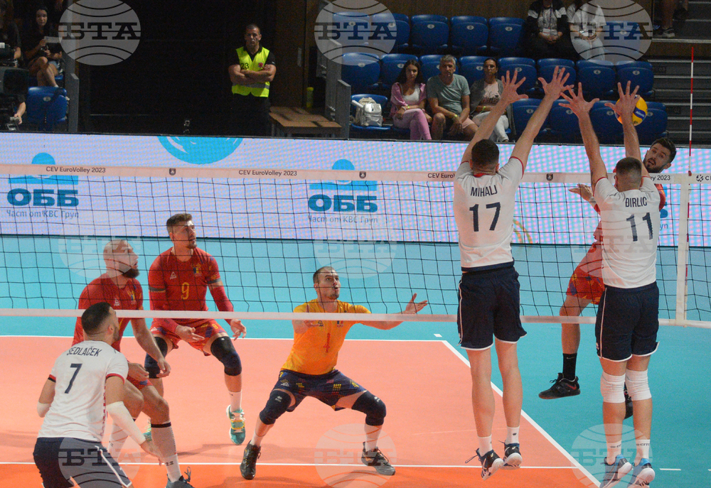 Варна - Европейско първенство по волейбол - Хърватия - Румъния