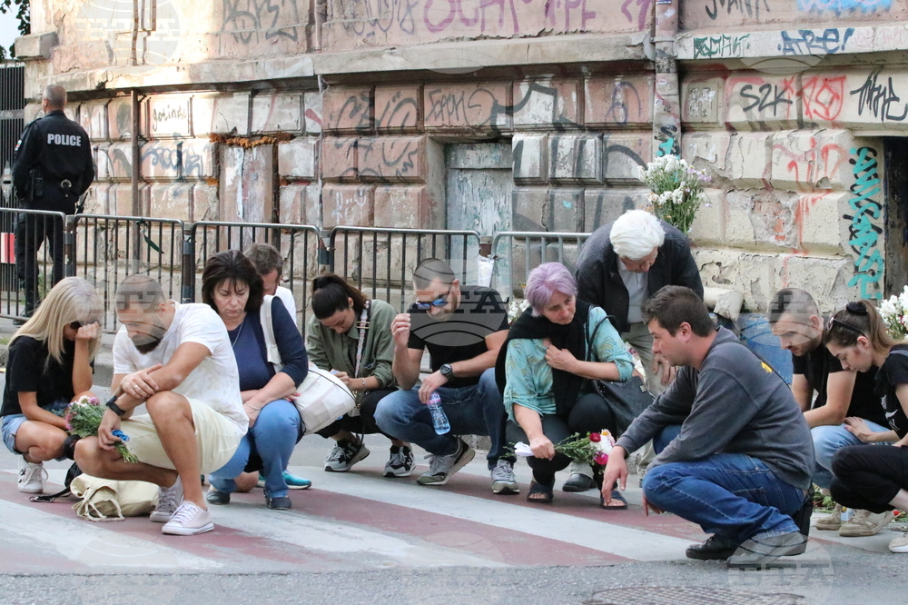 Пътен инцидент - загинало дете - протест