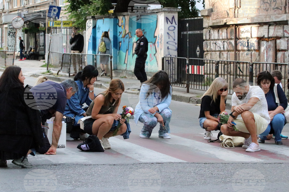 Пътен инцидент - загинало дете - протест