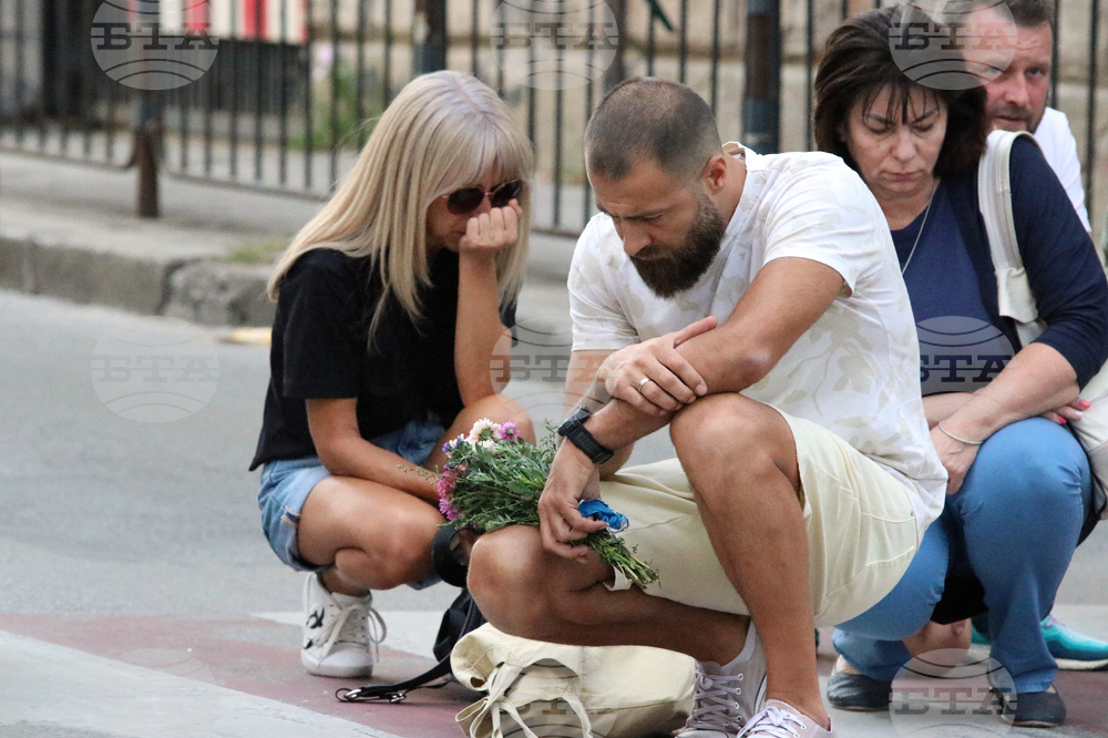 Пътен инцидент - загинало дете - протест
