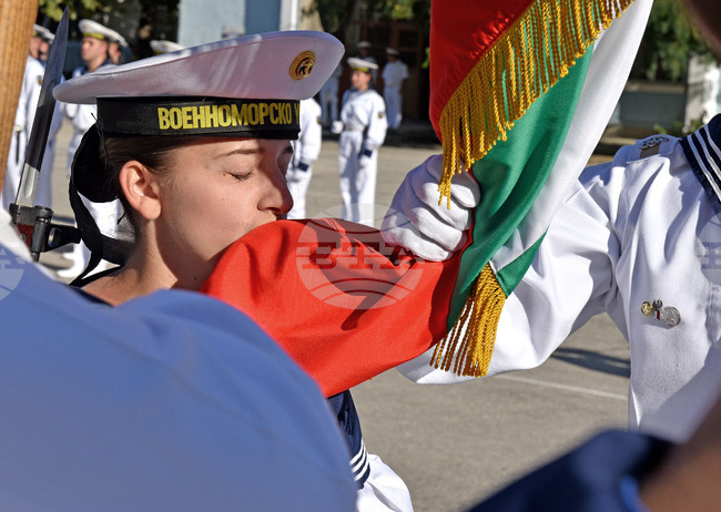 Варна - Морско училище - военна клетва