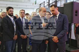 Greece - Economy, Finance Ministers, Greek Counterpart Open Bulgarian Stand at Thessaloniki Fair