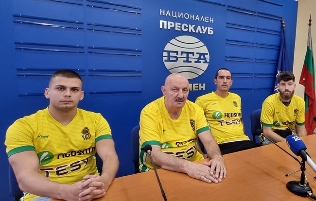 Пресконференция на Баскетболен клуб „Шумен“