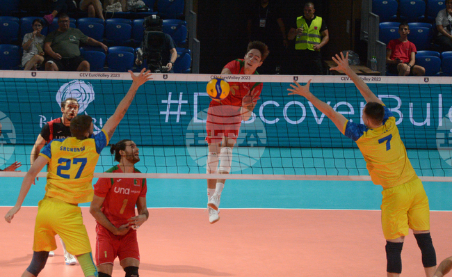 Варна - волейбол - Европейско първенство - Португалия - Украйна