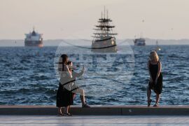 Гърция - Солун - ежедневие - крайбрежна алея