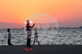 Гърция - Солун - ежедневие - крайбрежна алея