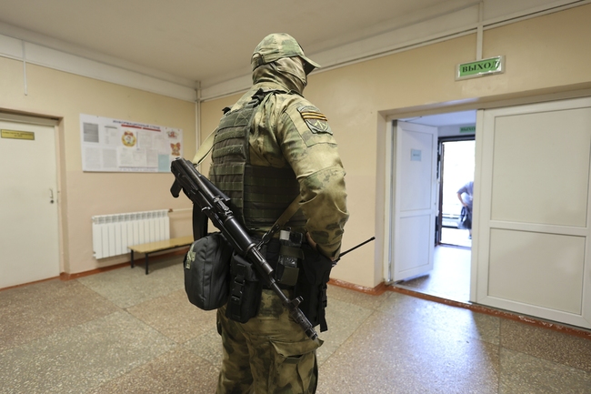 Партията на Путин печели на изборите в украинските области, обявени от Русия за анексирани, става ясно от изявление на руската избирателна комисия