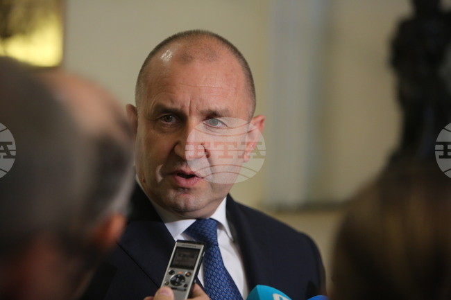 Испания - Румен Радев - брифинг