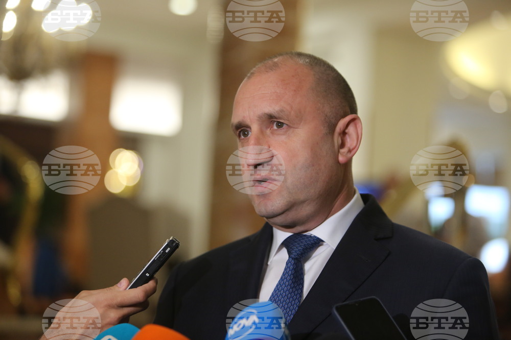 Испания - Румен Радев - брифинг