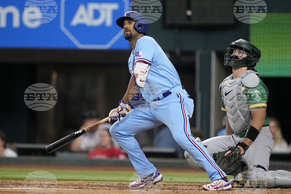 Athletics Rangers Baseball