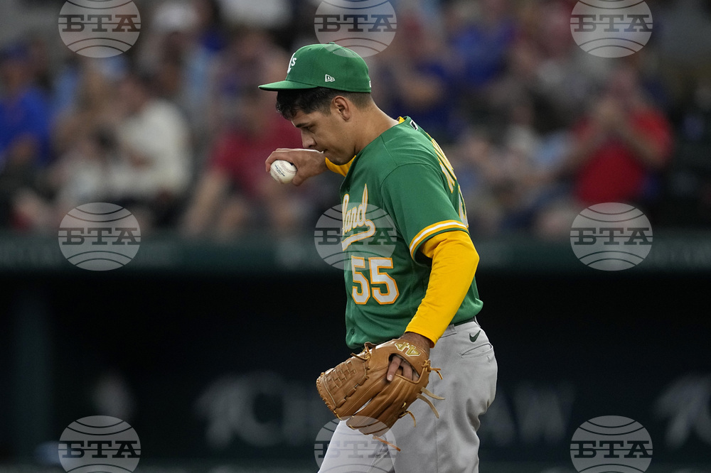 Athletics Rangers Baseball