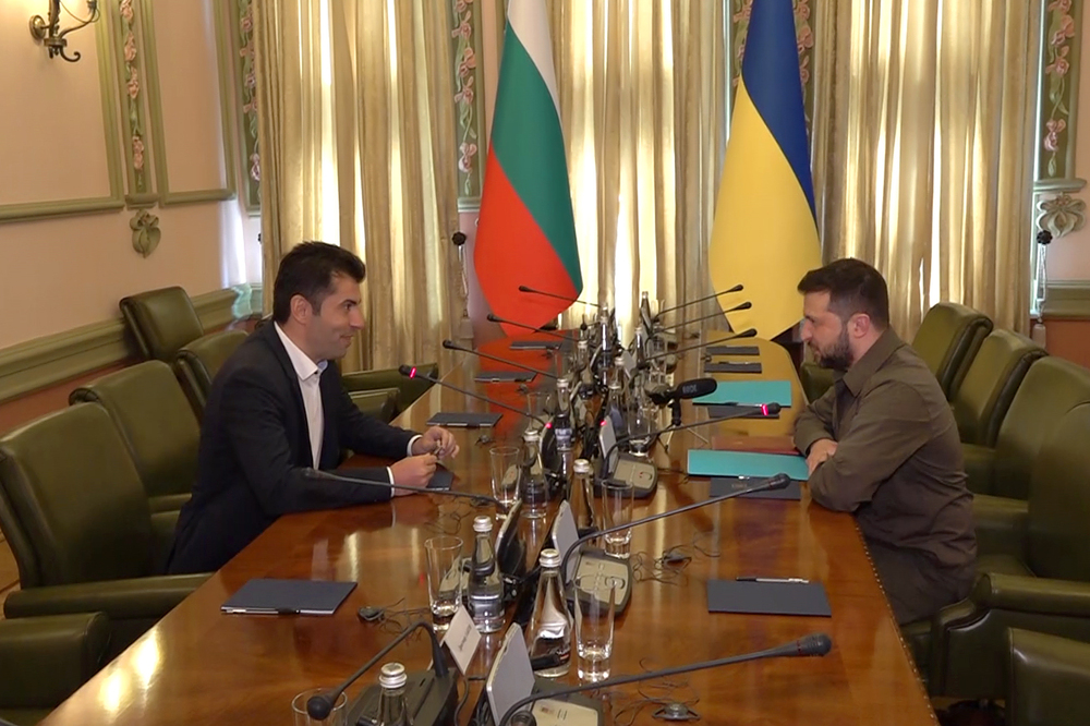 Украйна - Кирил Петков - посещение