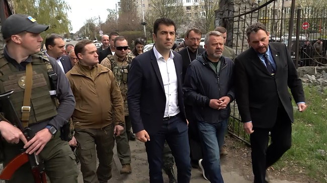 Украйна - Кирил Петков - посещение