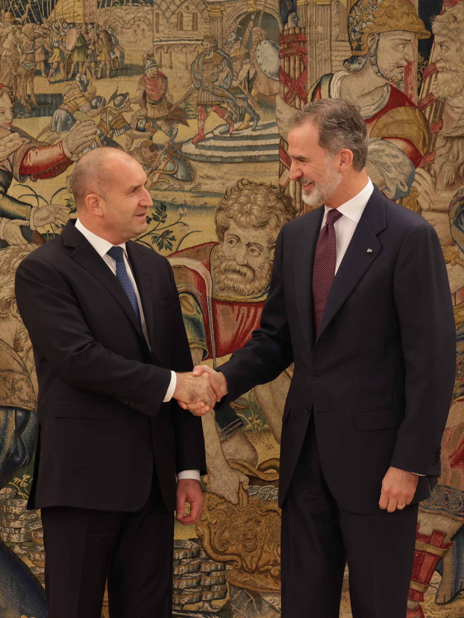 Испания - Румен Радев - крал Фелипе VI